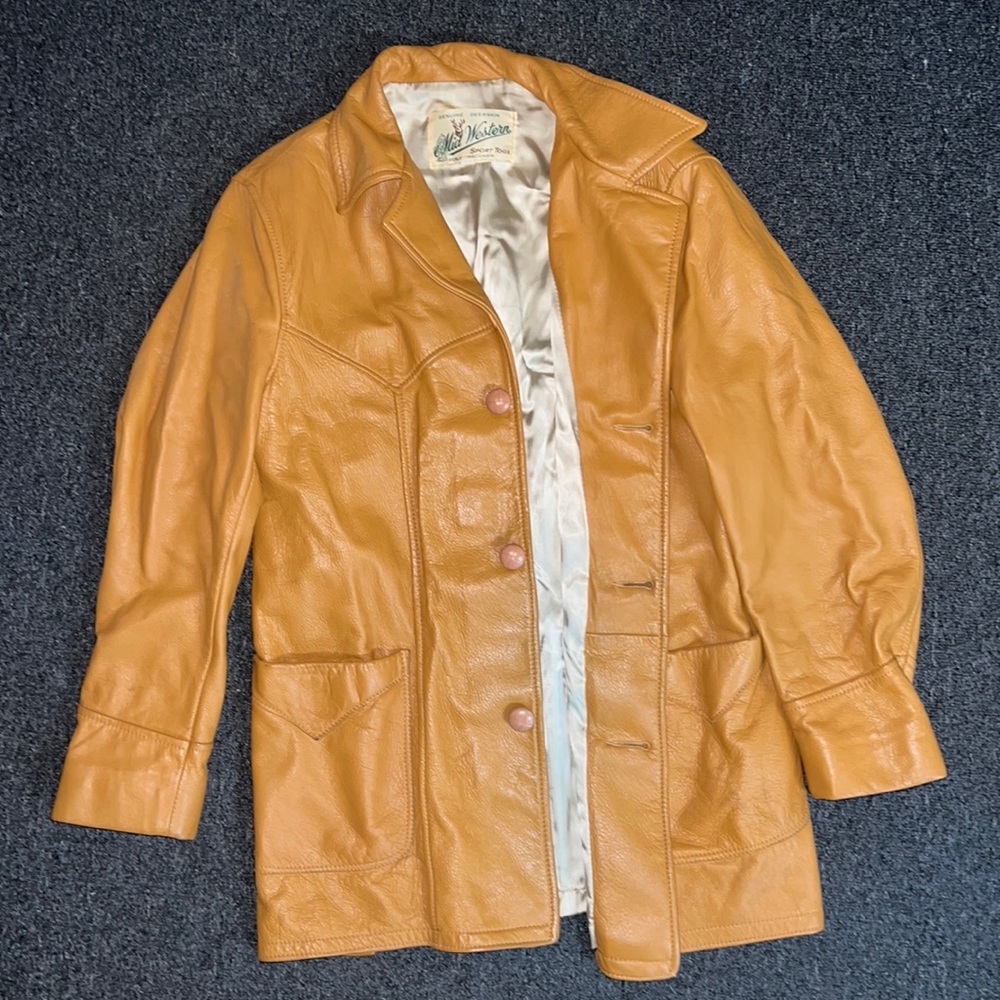 Mid Western genuine deerskin jacket